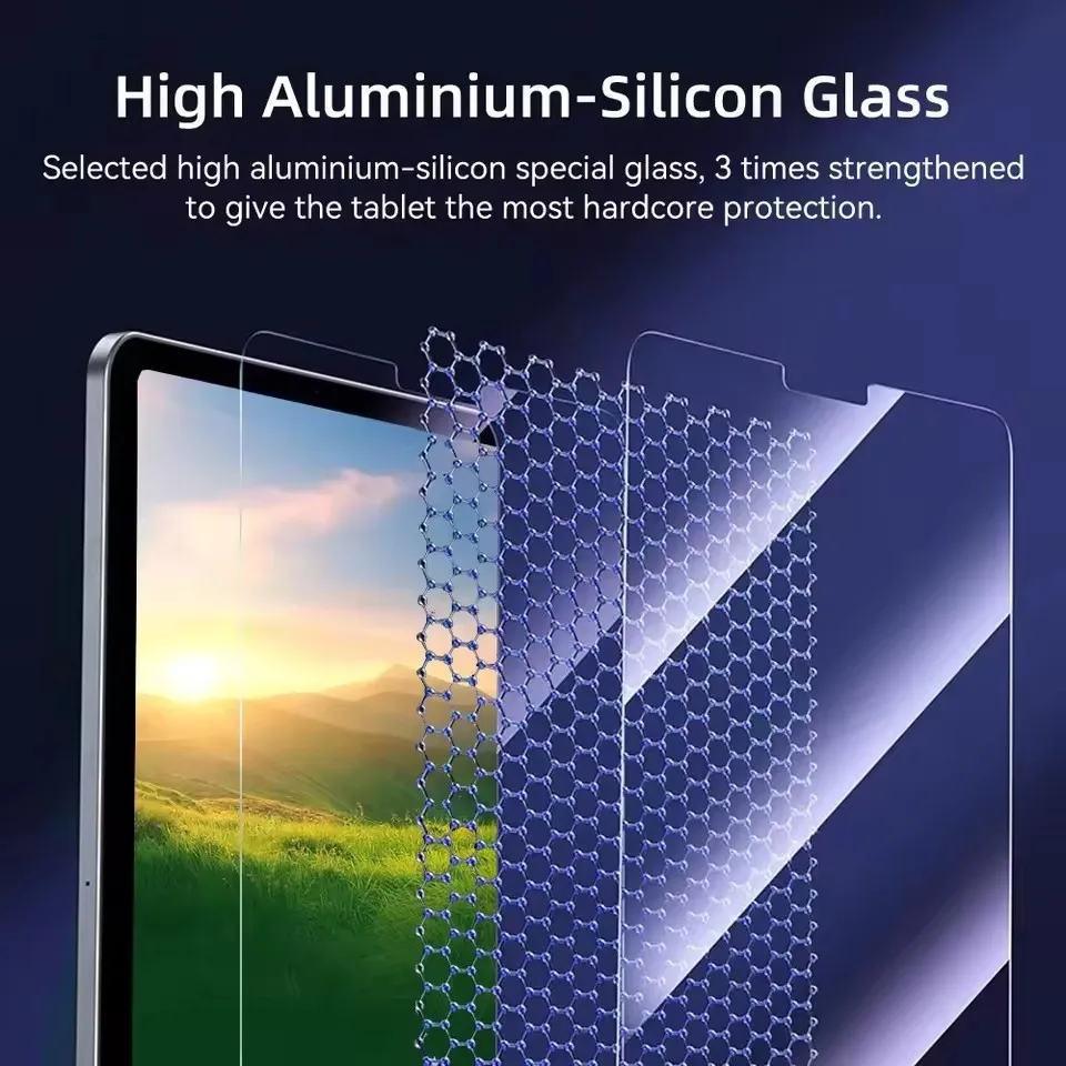 Alineación automática fácil de instalar Protector de vidrio templado HD para Huawei Honor Pad X7 2025 8,7 pulgadas JMS-W09 AL00 Protector de pantalla - imagen 4