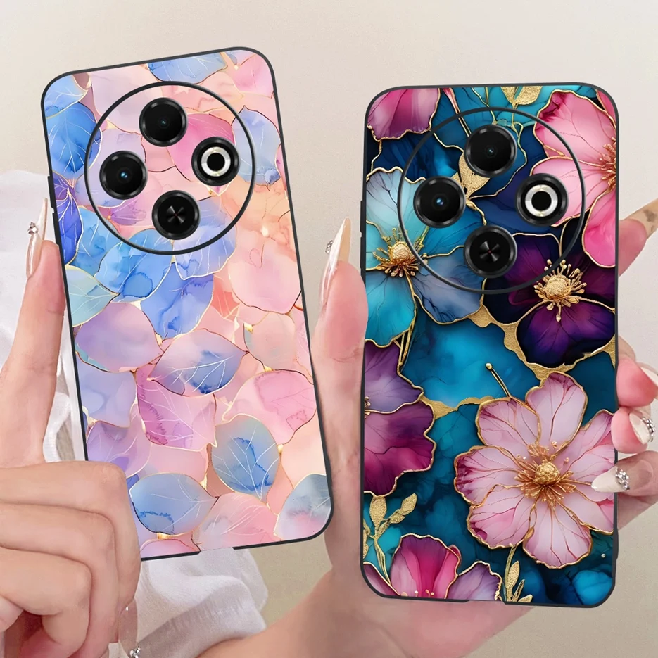 Para Tecno Spark 30C 4G funda kl5 kl5n lindo León moda cubierta pintada suave TPU funda de teléfono para Tecno Spark 30 Pro Spark30 C parachoques - imagen 2
