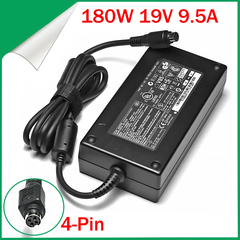 Cargador de batería para ordenador portátil, adaptador de CA de 19V, 9.5A, 180W, para satélite Qosmio X205, X505, X870, PA3546E-1AC3, PQX33U, nuevo, PA-1181-02
