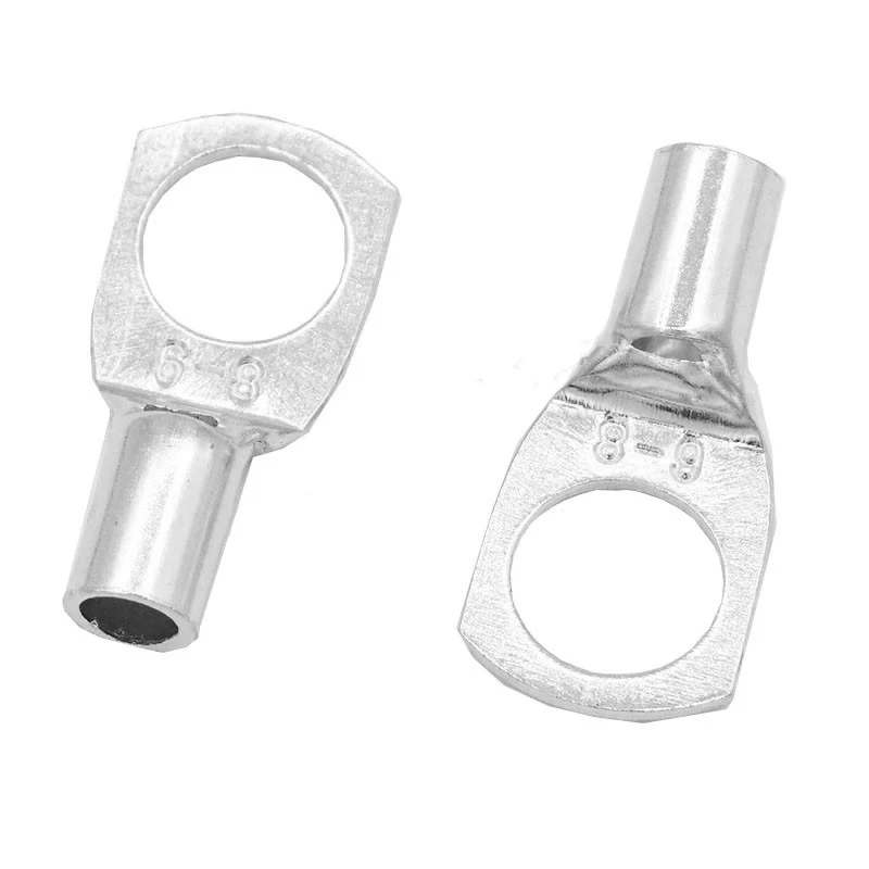 Terminal desnudo de cobre estañado, conectores de anillo de sello, Cable desnudo prensado/Soldado, Kit surtido de terminales SC6-6/8(JKG) - imagen 3