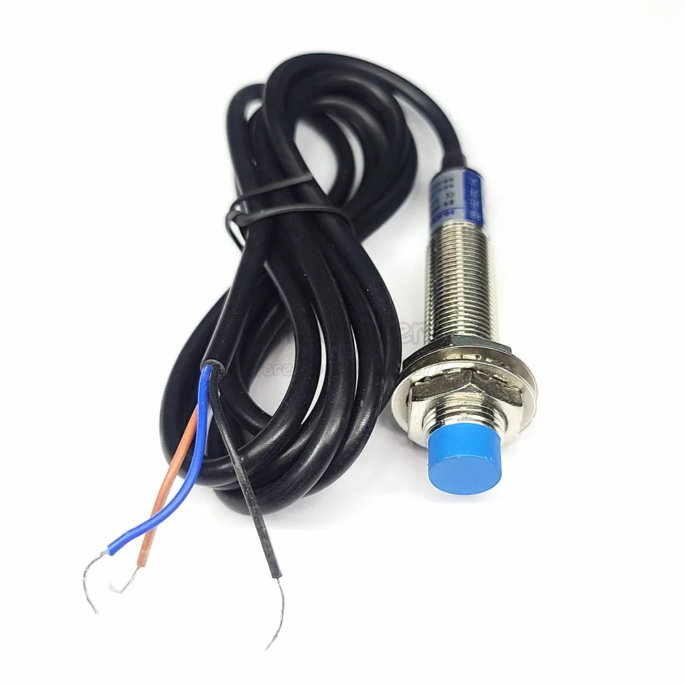 LJ12A34Z/BX Sensor de proximidad inductivo Cable de sonda NPN Sensor de interruptor fotoeléctrico de inducción de Metal de 3 cables LJ12A3-4-Z/BX - imagen 5