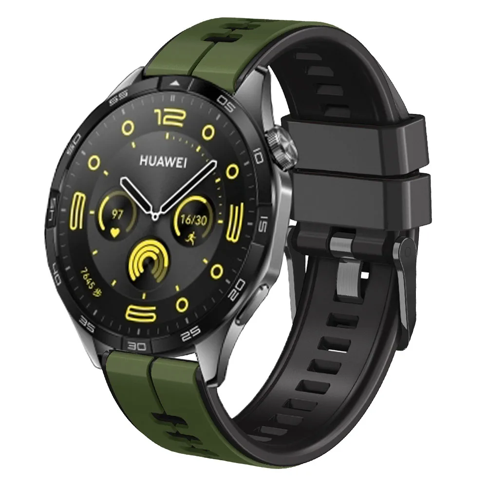 Correa de silicona para Huawei Watch GT 5 GT5, accesorios de reloj de 46mm, 22mm, GT4 GT3 GT2 GT 3 2 Pro SE - imagen 3