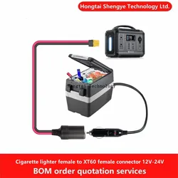 Cable encendedor coche a conector XT60 hembra