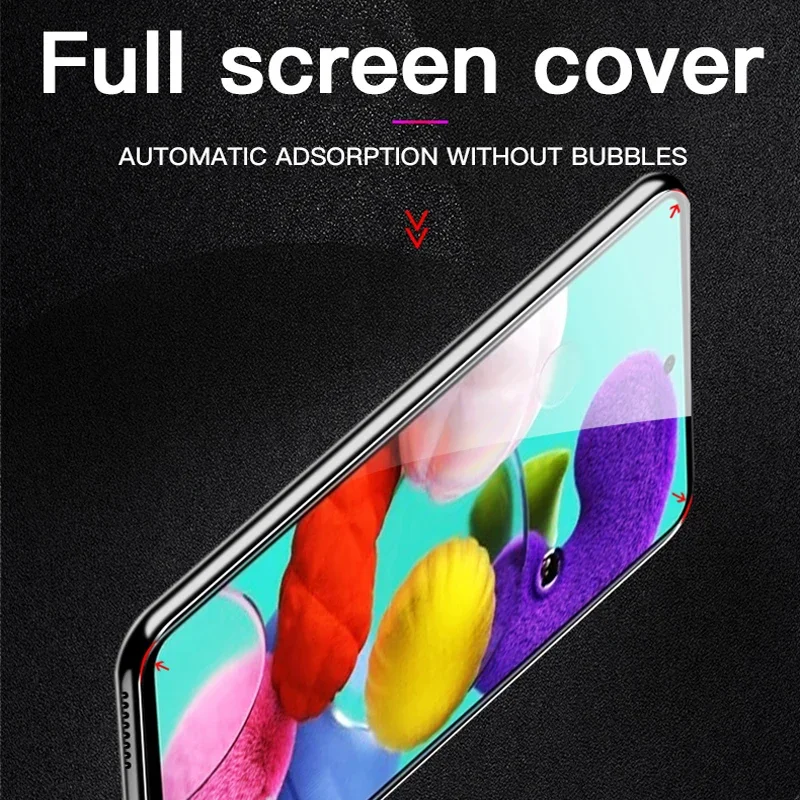 Cubierta completa de vidrio templado para Samsung Galaxy A52 A12 A22 A32 A42 A72 A01 A11 A21 A21S A31 A51 A71 S20Fe Protector de pantalla de vidrio - imagen 5