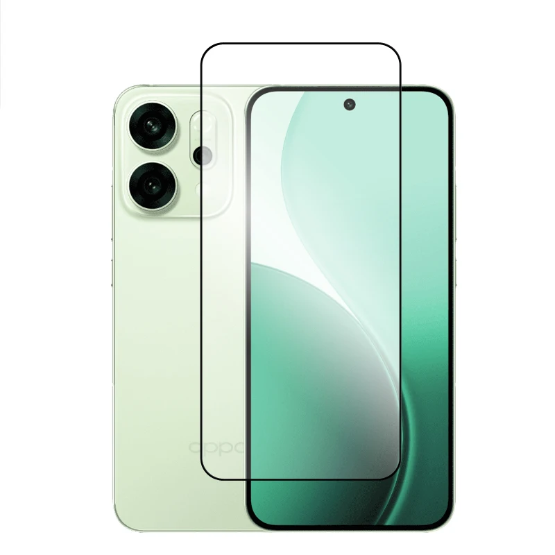 Para OPPO Reno14 vidrio para OPPO Reno14 Reno14 Pro vidrio templado 2.5D cubierta completa pegamento HD Protector de pantalla para película de lente Reno14 - imagen 5