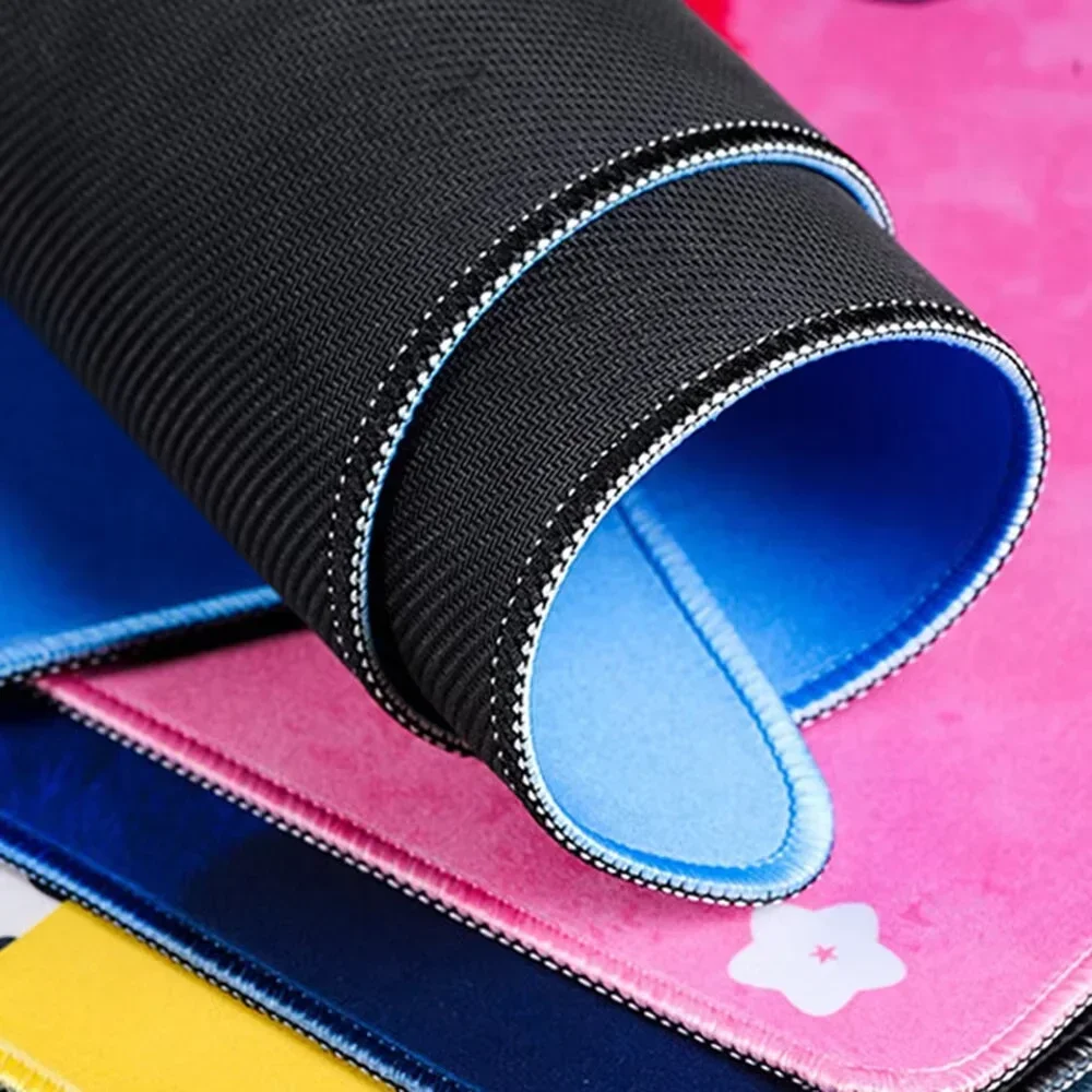 Alfombrilla de ratón para juegos de flores de Mandala, alfombrilla de teclado roja XXL, alfombra de Mesa Grande, alfombra de arte para computadora portátil, PC, accesorios para jugadores de juegos de computadora - imagen 4