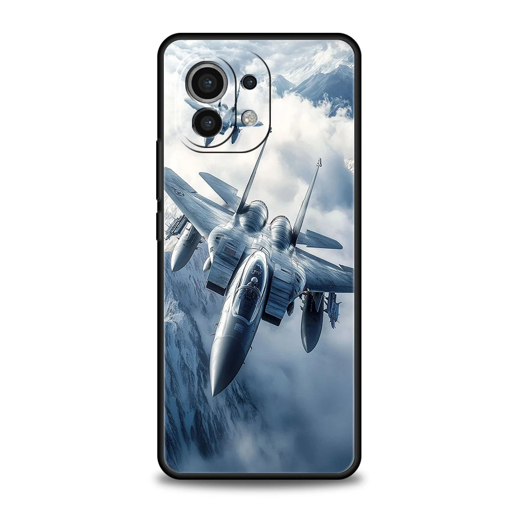 Funda para Xiaomi 15 14 13 12 Lite 14T 13T 12T Pro Poco X7 X6 X5 X4 X3 NFC F7 Ultra F6 Pro cubierta avión helicóptero avión - imagen 2