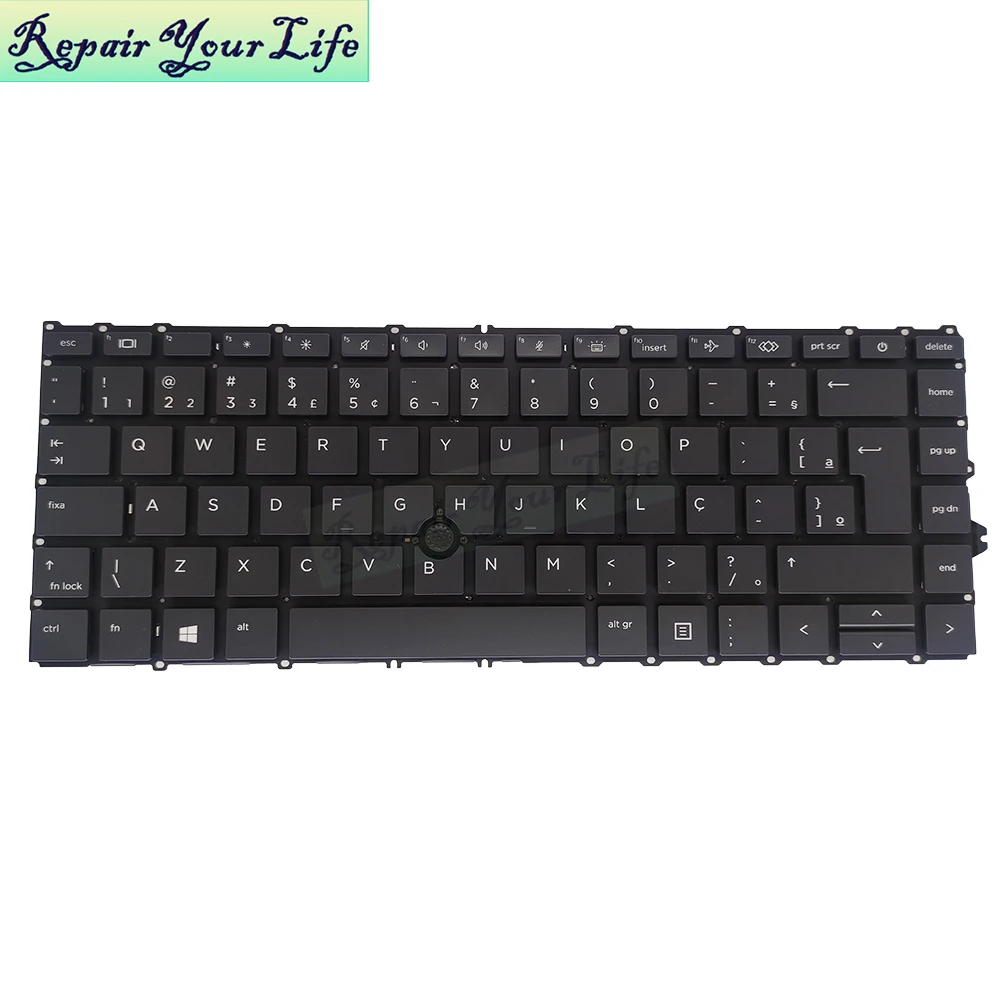Teclado retroiluminado para HP ZBook Firefly 14, G8 14, G7, PT, BR, Portugués - imagen 2