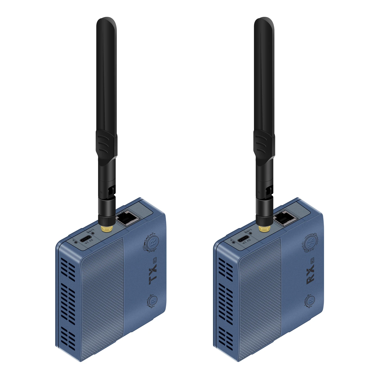 Extensor inalámbrico 1080p 4K, transmisor y receptor de vídeo HDMI inalámbrico de 150M, Cable Ethernet, extensor con cable 2 en 1, ordenador portátil y PC a TV - imagen 3