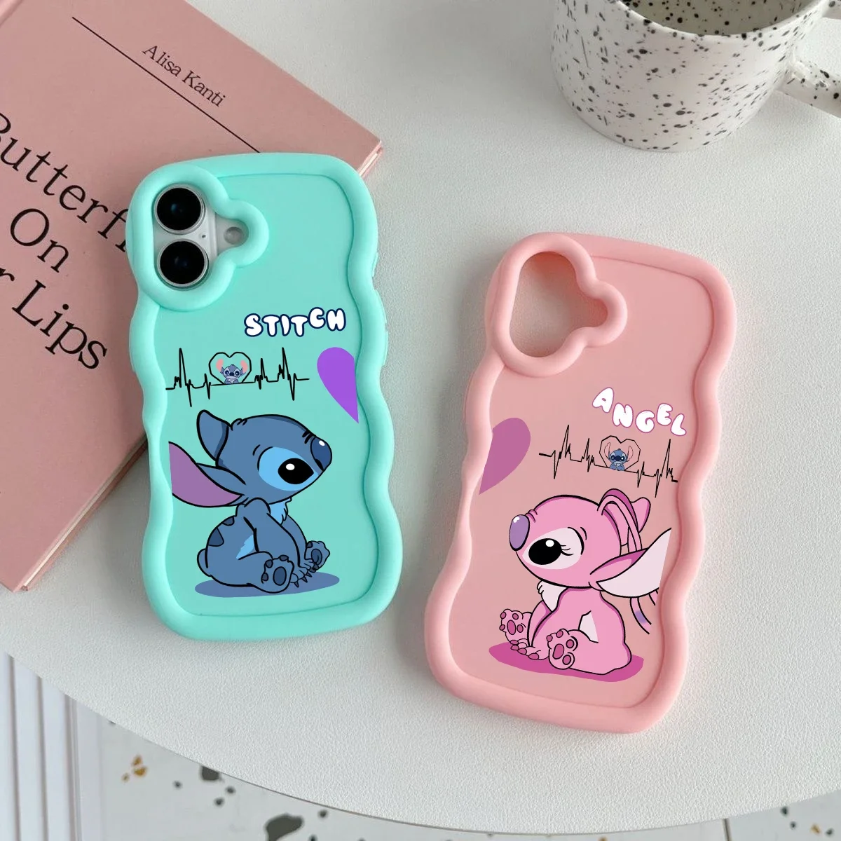Funda para Samsung Galaxy A55 A54 5G A15 A25 A34 A53 A14 A36 A35 A23 A24 S25 S24 Ultra S23 S22 Plus S20 FE silicona pareja punto