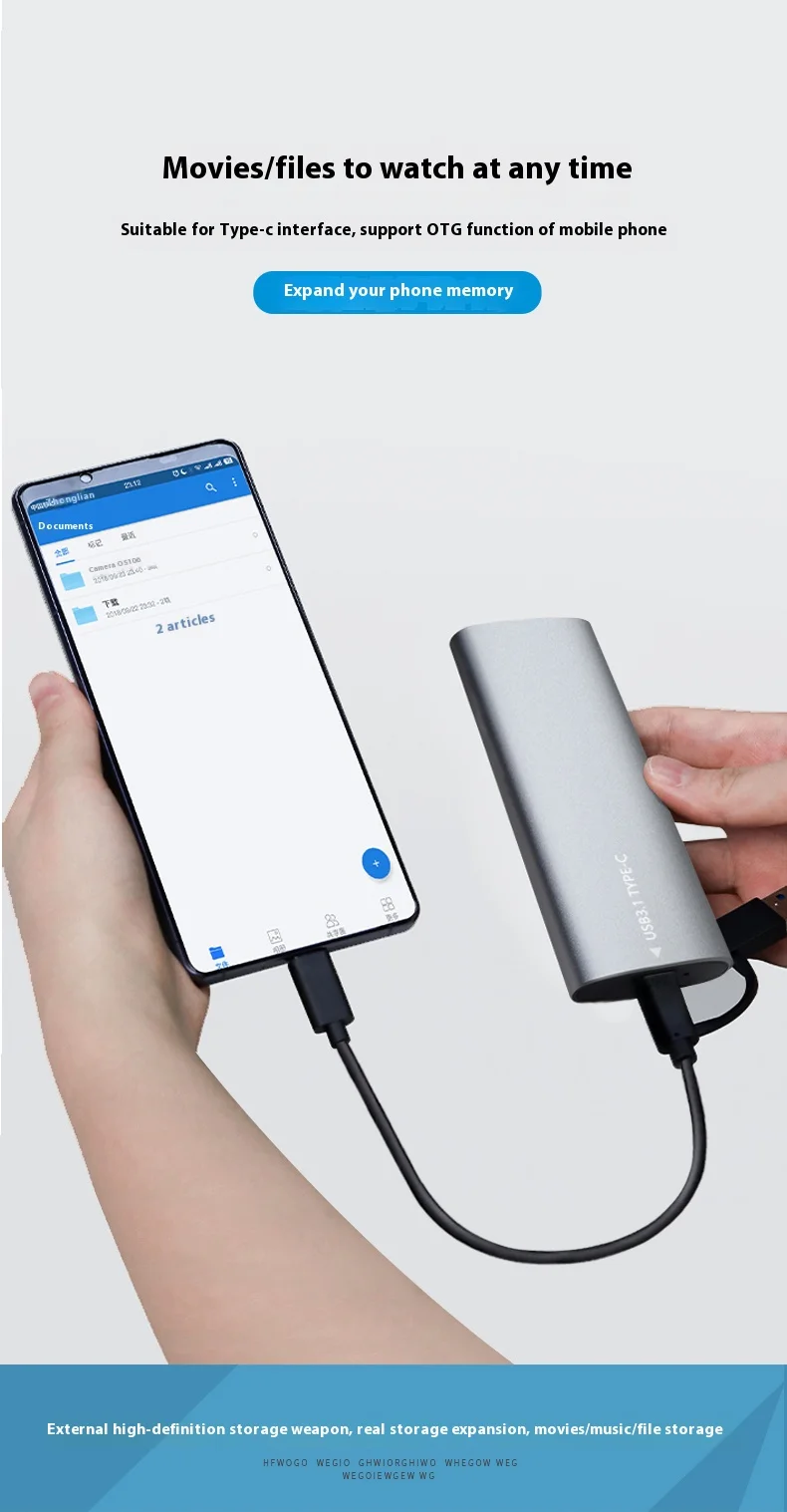 Caja metálica M2 SSD protocolo PCle NVMe 10Gbps M.2 a USB tipo C 3,2 Gen 2 carcasa externa NVMe portátil SSD Box 2280 ordenador