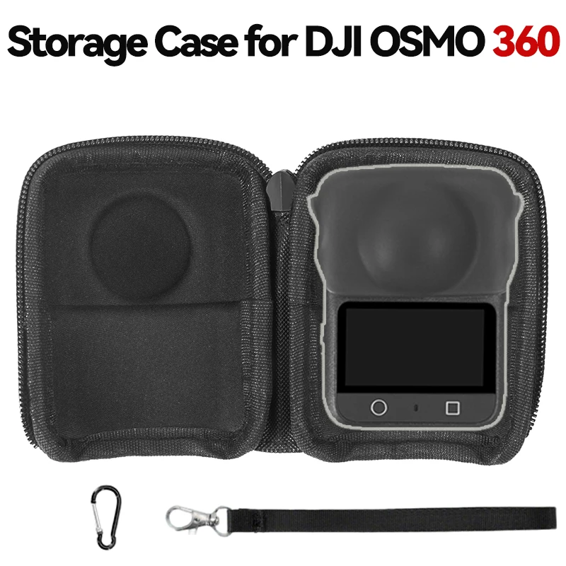 Mini bolsa portátil para DJI Osmo 360, bolsa de almacenamiento impermeable, Estuche de transporte protector para accesorios de Cámara de Acción DJI OSMO 360 - imagen 2