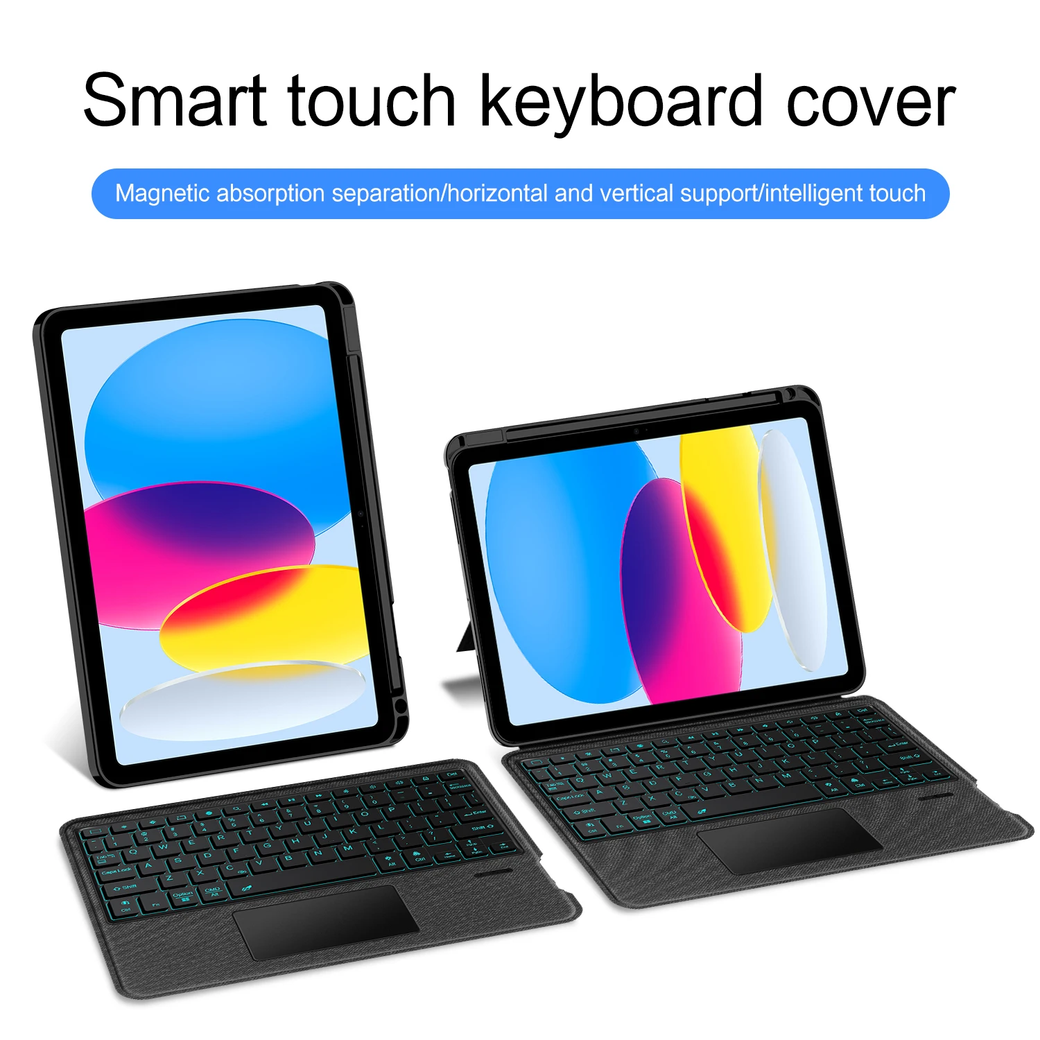 Funda con teclado mágico para iPad A16, 11 pulgadas, 2025, iPad 11. °, funda con soporte para nuevo iPad 11. a 10 a generación, A3354 A3355 A3356 - imagen 5