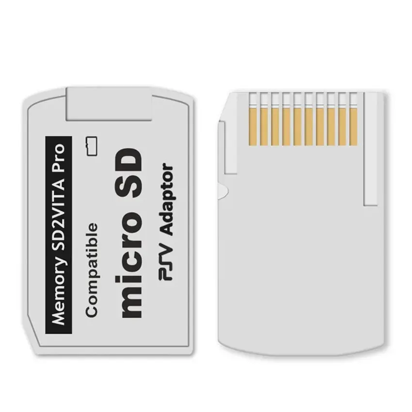 Adaptador de tarjeta de memoria SD2VITA PLUS para PSV Vita 1000 2000 2,1 3,0 5,0 6,0 sistema Micro tarjeta de memoria micro-sd soporte de tarjeta con mango TF - imagen 4