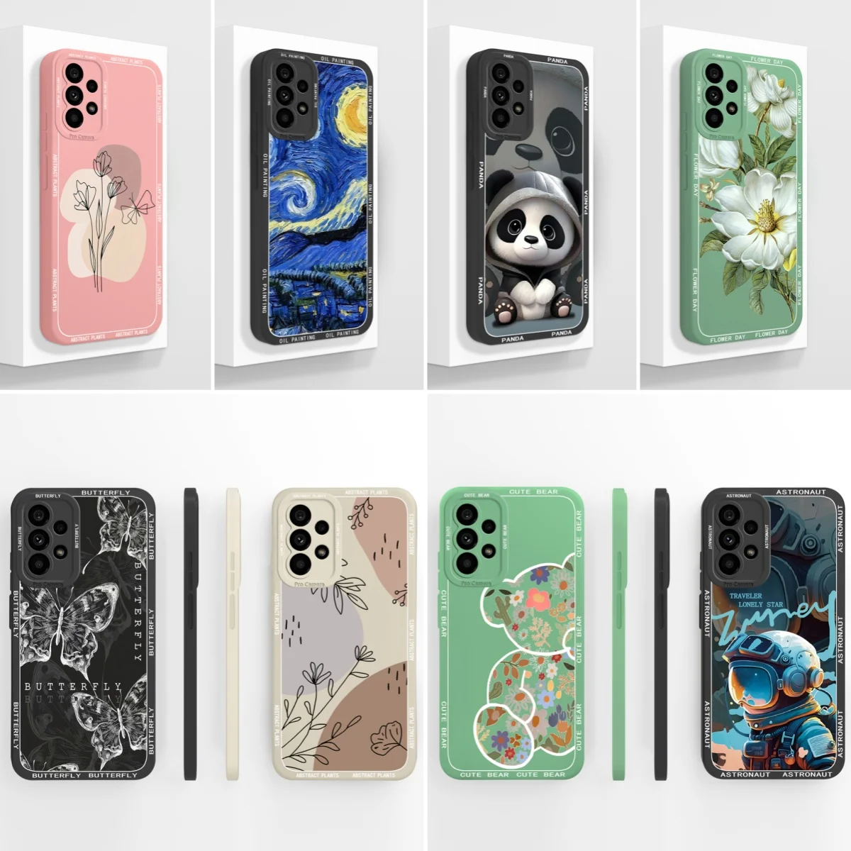 Funda divertida para Samsung A73, carcasa trasera de silicona líquida suave con protección de cámara para Samsung Galaxy A73 5G