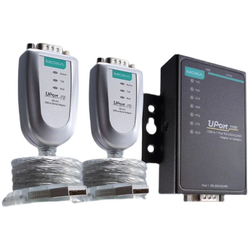 Adaptador de puerto serie MOXA UPORT USB 1110 RS-232 de Taiwán - imagen 4