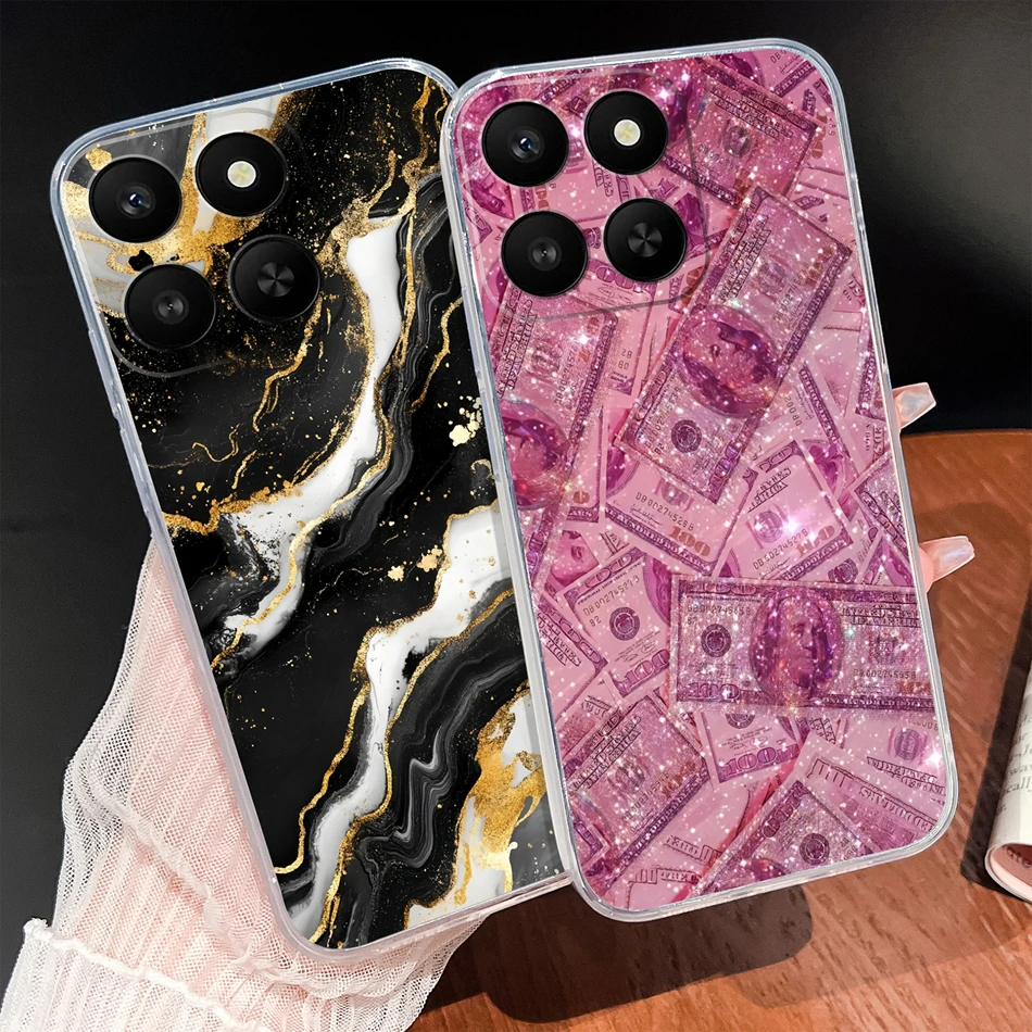 Para Honor X7D X7A X8 X8A X8B X8C funda bonita de Ángel suave transparente anticaída funda trasera de teléfono para Honor X8a 4G 5G Fundas de silicona delgadas - imagen 2