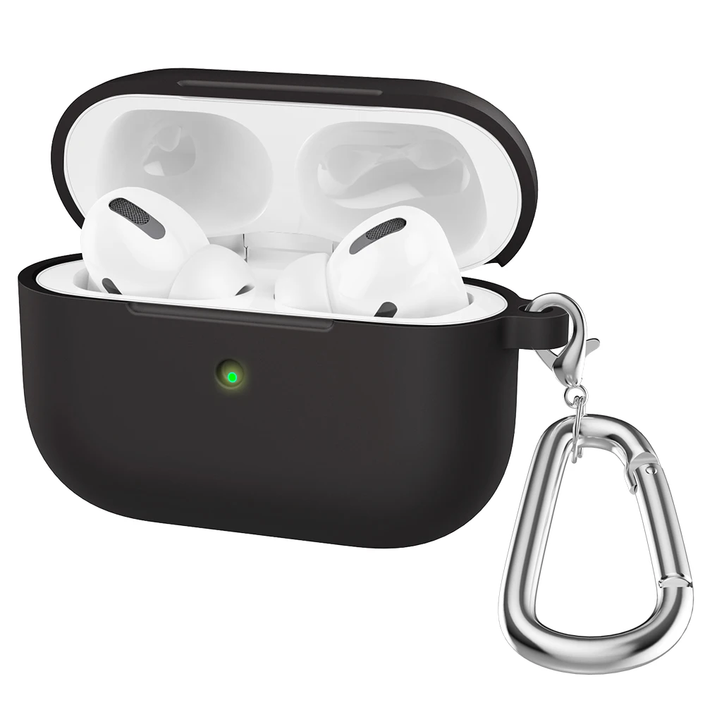Fundas de silicona para Apple Airpods Pro, accesorios para auriculares, auriculares inalámbricos con Bluetooth para Air Pods Pro, funda para airpods - imagen 2