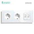 Double Sockets White