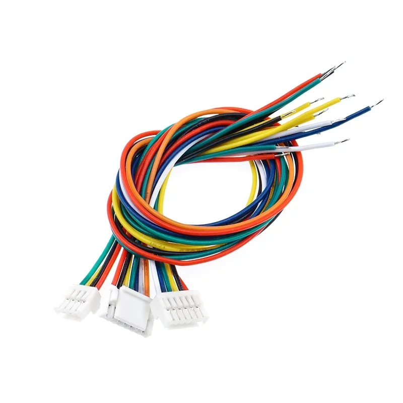 Conector JST GH serie 1,25 con cable, 10 piezas, 2P/3P/4P/5P/6 pines, 150MM 1007 28 AWG GH1.25 1,25 MM 15CM - imagen 4