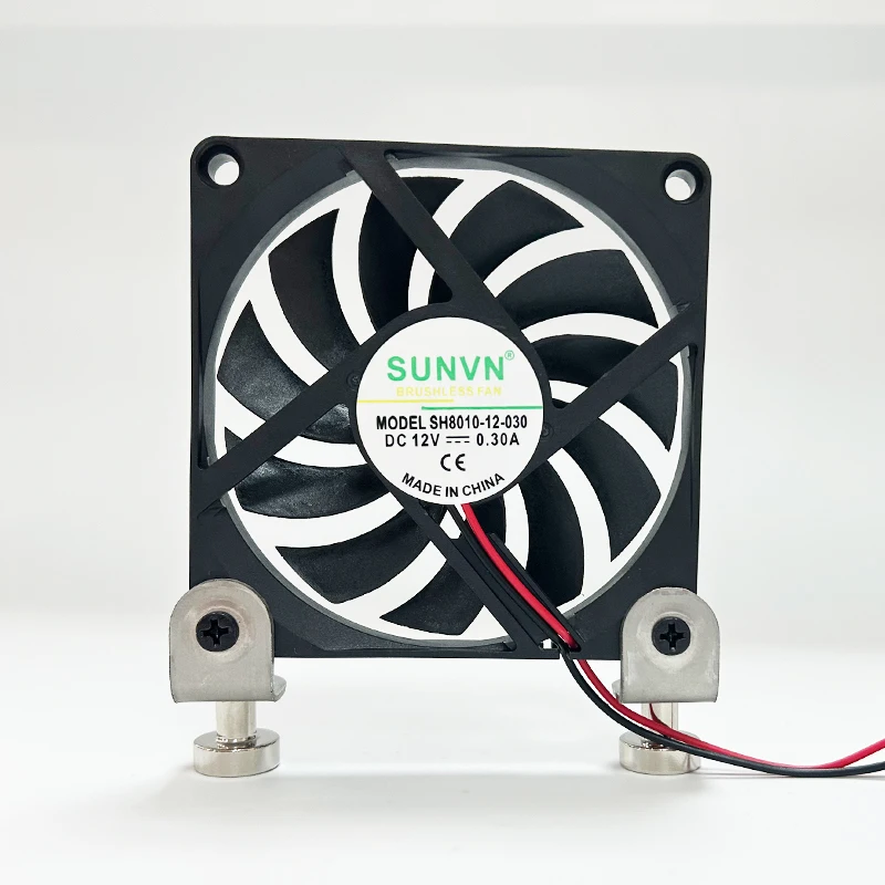 Ventilador de disipador de calor de chasis de succión magnética Universal, instalación vertical de tornillo de fijación de ventilador de tornillo de succión magnética - imagen 4