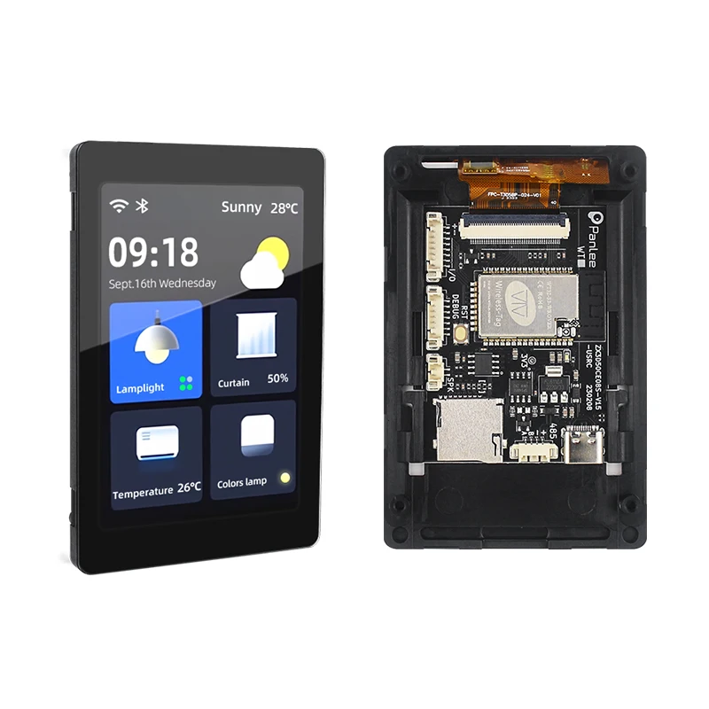 Placa de desarrollo ESP32 WT32-SC01 / Plus con pantalla táctil de 3,5 pulgadas Pantalla de visualización LCD 320x480 Módulo WiFi Bluetooth incorporado - imagen 2