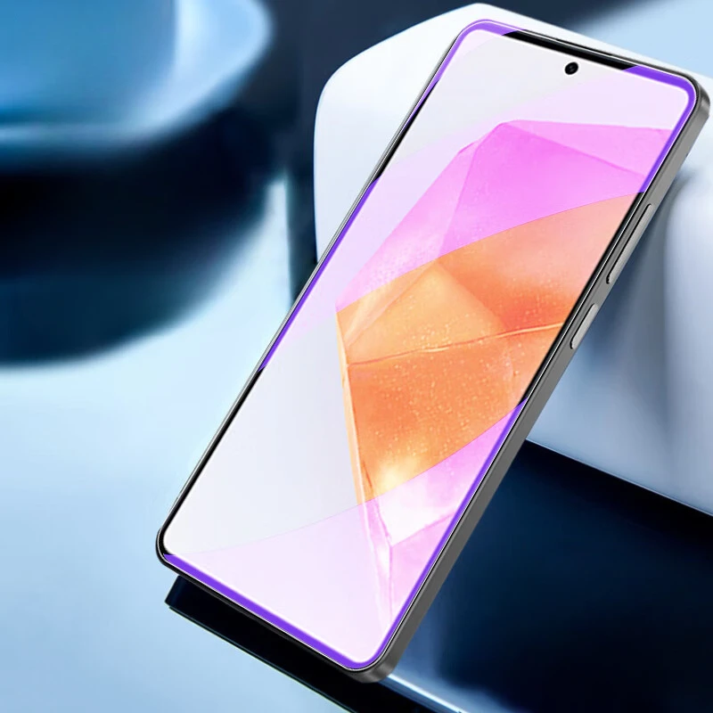 Vidrio Templado antiazul para Samsung Galaxy C55 M55 F55 M35 5G, Protector de pantalla, película frontal protectora - imagen 2