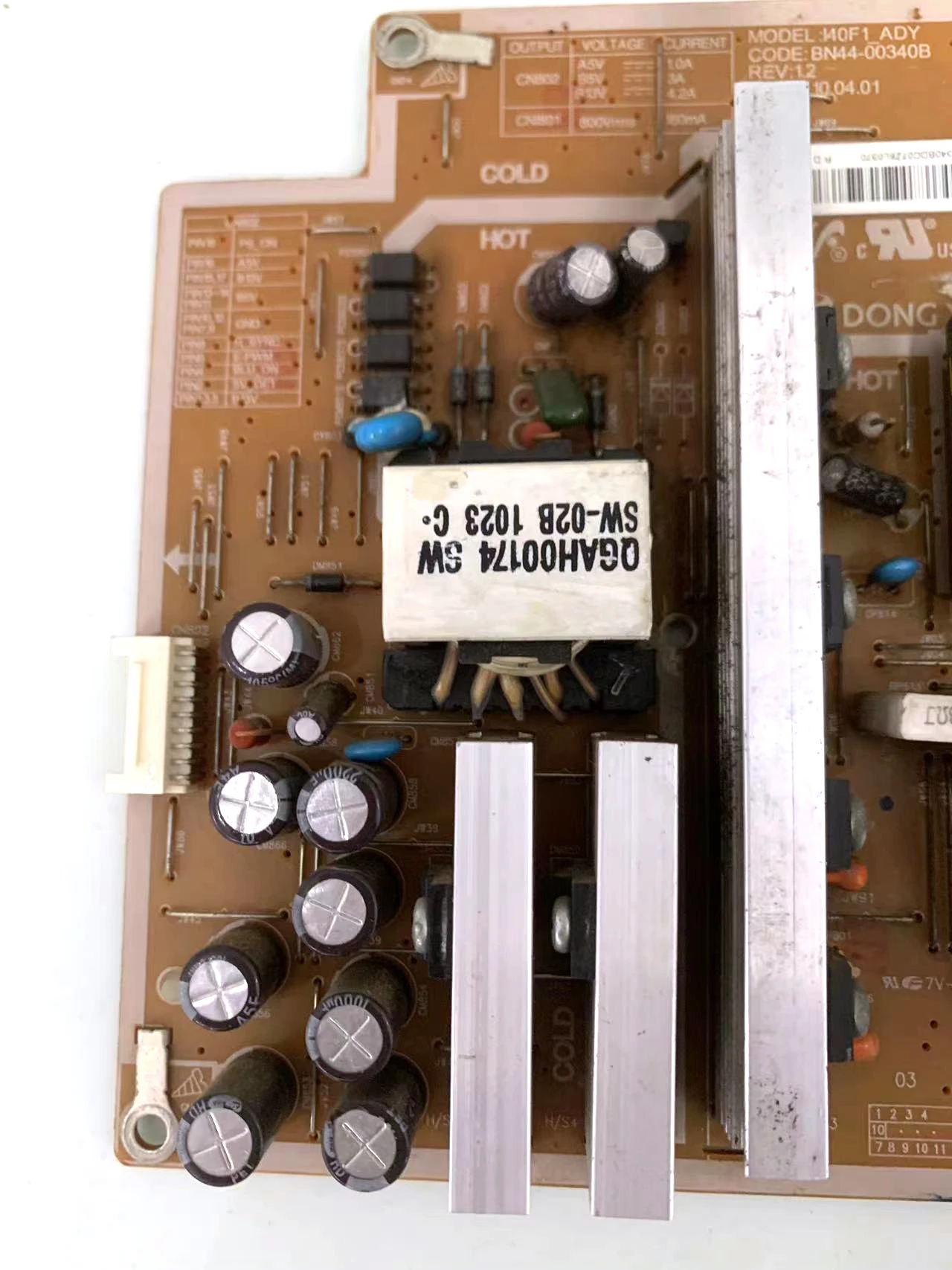 BN44-00340B = BN44-00340A = BN44-00417A i40f1 _ Ady Placa de fuente de alimentación para TV LE40C530F1W LE40C550J1W LE40C580J1K LN40C500F3F - imagen 4