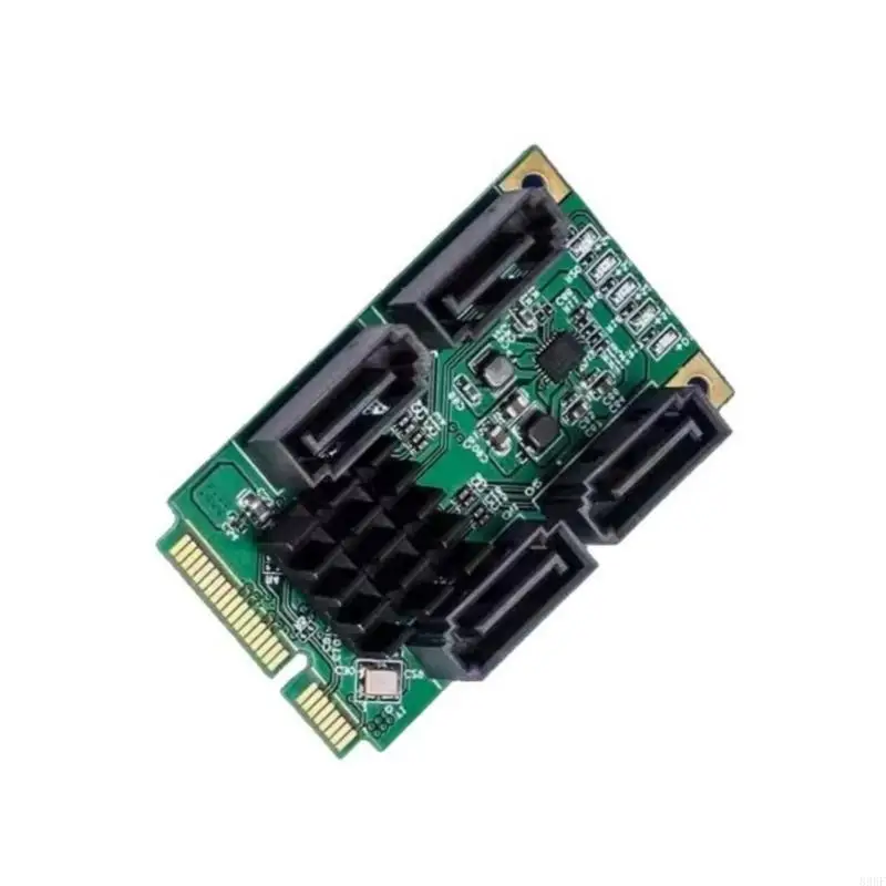 896f Compactly Mini PCIe SATA3.0 adaptador con 2/4ports para mejorar capacidades almacenamiento del sistema Velocidad - imagen 3