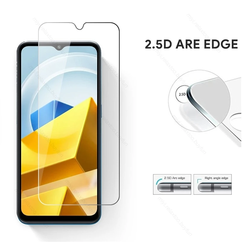 Vidrio Protector de cámara para Poco M5, película protectora de pantalla, cubierta, 6 en 1 - imagen 4