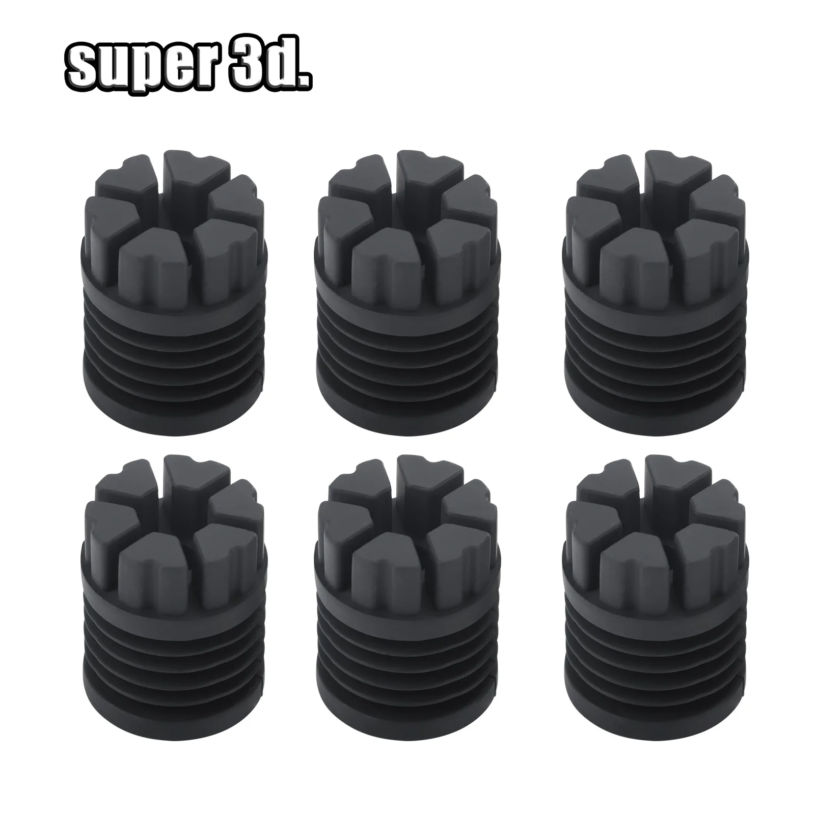 Bambu Lab P1P P1S pies antivibración antideslizante antigolpes a prueba de polvo almohadilla de pie de silicona bambú Bambulabs X1/X1C piezas de impresora 3D - imagen 5