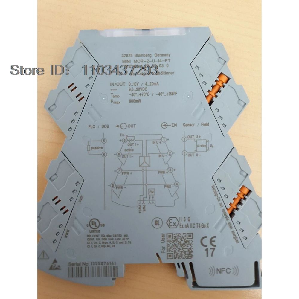 Nuevo MINI MCR-2-U-I4-PT 2902030   Acondicionador de señal de 3 vías 0V...10V 4mA...20mA para Phoenix - imagen 3