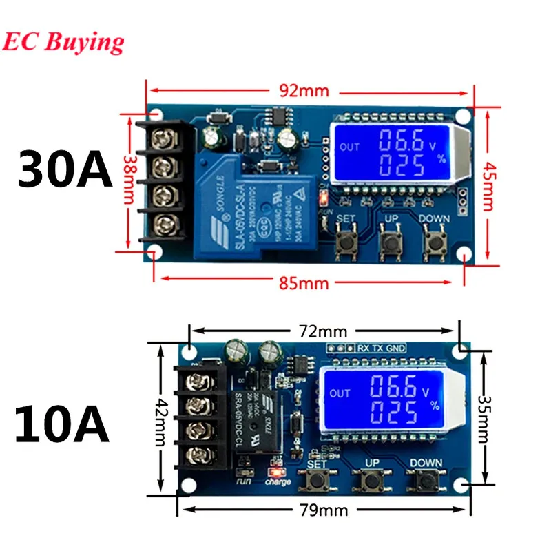 Módulo de Control de cargador de batería de litio de plomo-ácido XY-CD60 XY-CD60L interruptor de placa de protección de sobrecarga de carga automática 6-60V - imagen 2