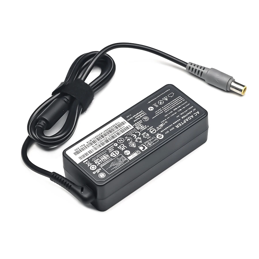 Adaptador de ordenador portátil de CA de 20V 3.25A 65W 7,9*5,5mm 8 pines para Lenovo IBM C100 C200 N200 X200 X300 R400 R500 T410 T510 V100 V200 cargador - imagen 3