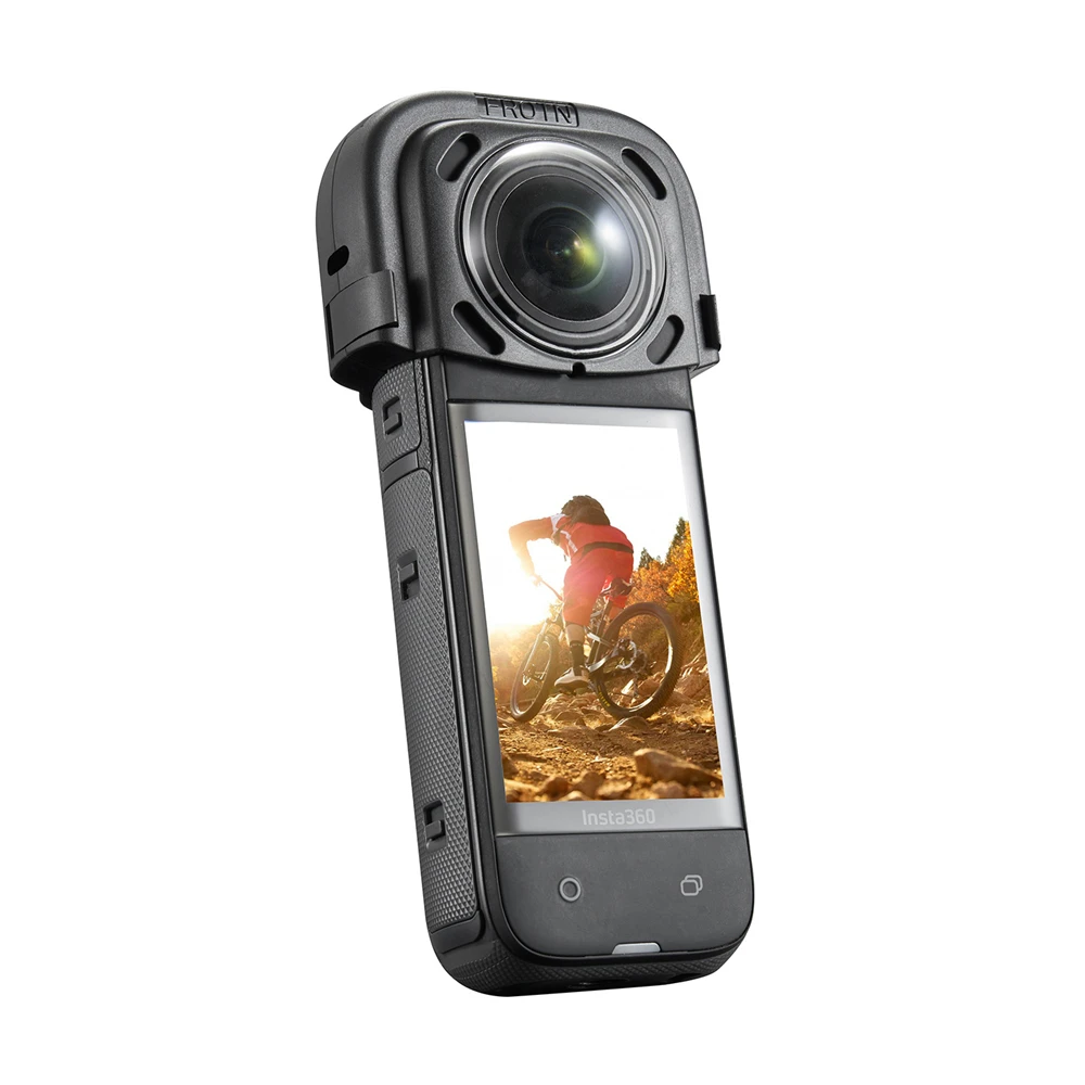 Protector de lente para Insta360 X4, accesorios, cubierta de lente de vidrio, funda protectora antiarañazos para Insta 360 X4, lente de cámara de acción - imagen 2