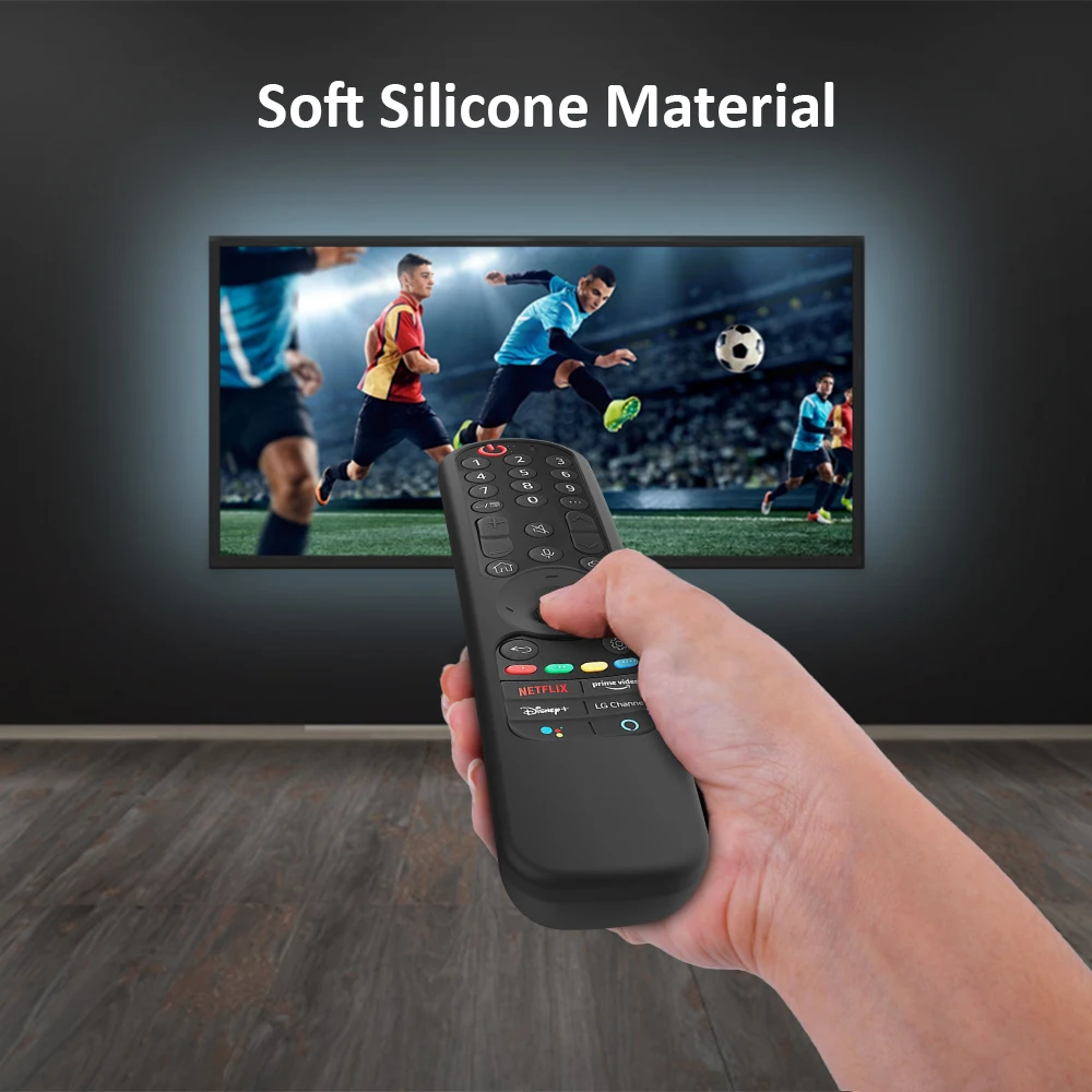 Funda de silicona AN-MR21GA para AN-MR21GC AN-MR21N Control remoto mágico funda protectora suave a prueba de golpes para control remoto de TV OLED - imagen 4