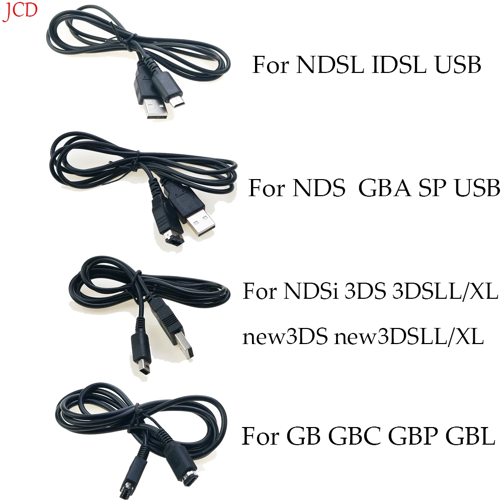 Cargador de datos USB para Nintendo DS Lite, Cable de alimentación de carga para Nintendo DS Lite, DSL, NDSL, NDSi 3DS, nuevo 3DS XL, LL, NDS, GBA SP, 1 piezas