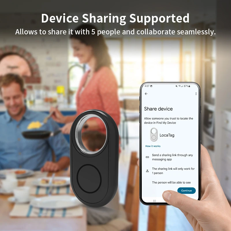 Rastreador GPS RSH para Samsung Android Tracker funciona con Google Find My Bluetooth localizador paquete de equipaje etiqueta inteligente antipérdida Global - imagen 2