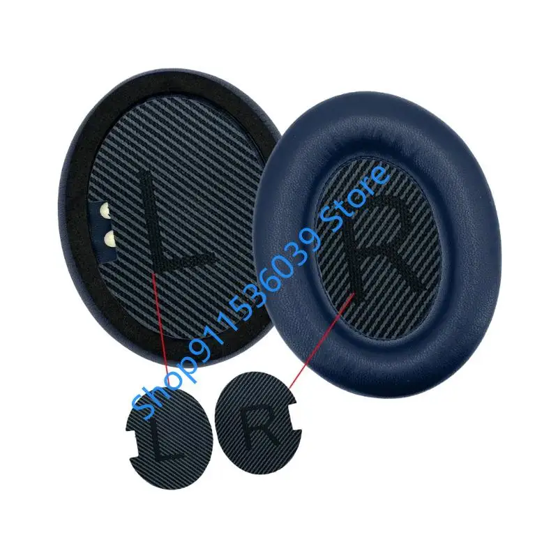 45bb Auriculares Aislamiento ruido Camiones cuero y esponja cuero y esponja para QC25 QC15 QC2 AE2 AE2I AE2W Cubiertas