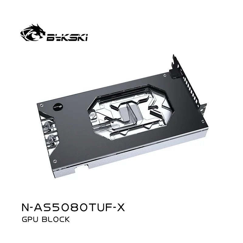 Bykski GPU bloque de agua para ASUS TUF RTX 5080/5070TI O16G tarjeta de vídeo para juegos/cubierta completa PC radiador de cobre 5V ARGB N-AS5080TUF-X - imagen 5