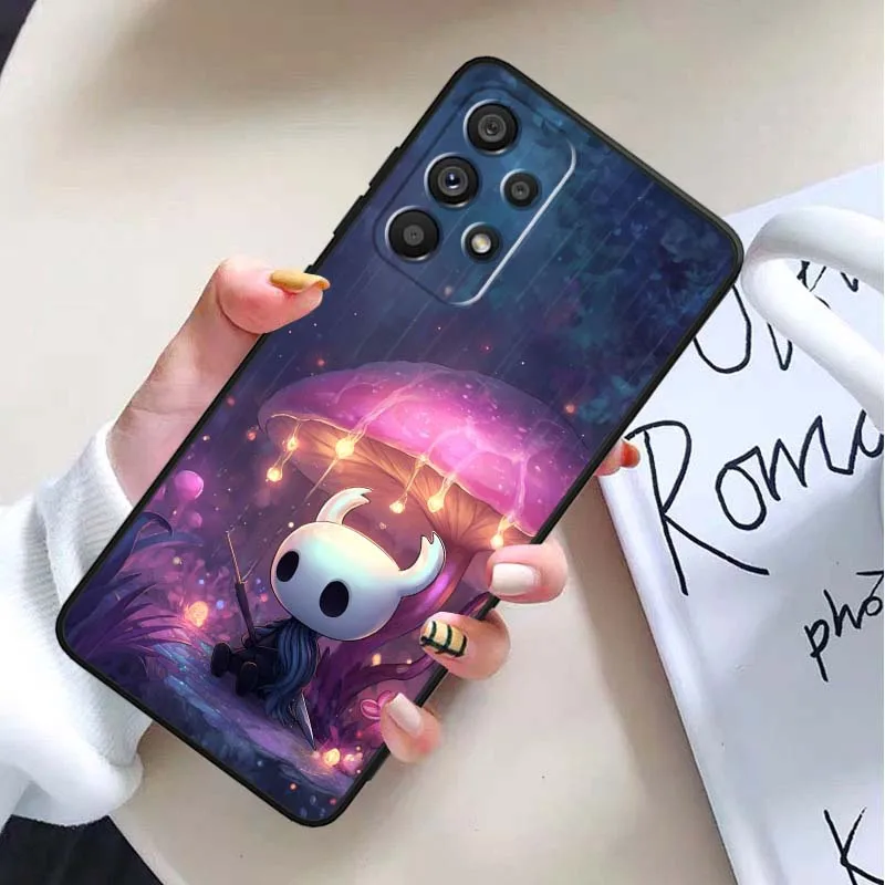 Arte de Caballero hueco para Samsung Galaxy A11 A12 A13 A14 A15 A16 A20E A20S A21 A21S A22 A23 funda de teléfono negra - imagen 4