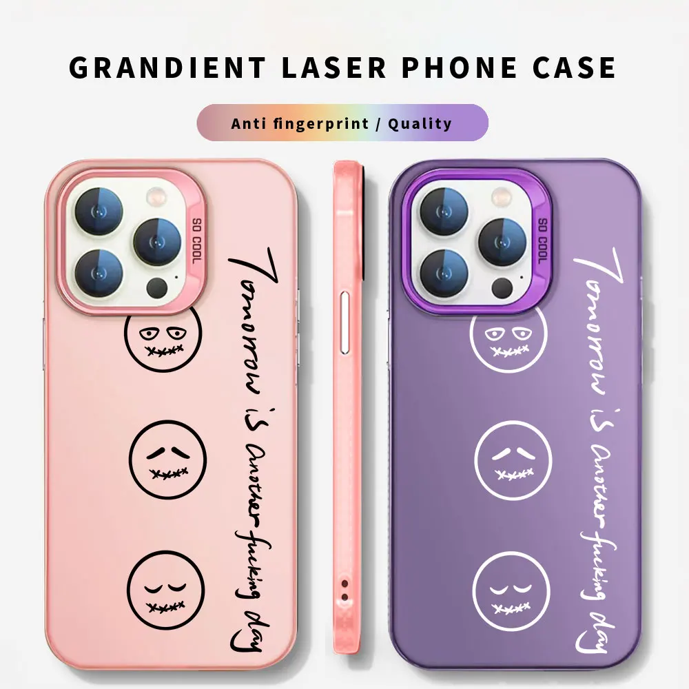 Funda de teléfono a prueba de golpes, cubierta de plata IMD para iPhone 15, 14, 13, 12, 11, 16 Pro Max, 16, 15, 14, 7, 8 Plus, SE 2020, 2022, 2023, XR, XS Max - imagen 2