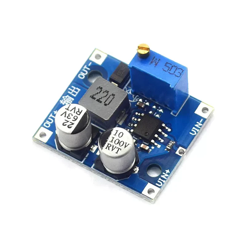 Módulo de potencia reductor ajustable LX8015 DC-DC, entrada de 5-80V a 1-62V, 1.5A, convertidor de potencia sobre XL7015 para circuito de energía Solar - imagen 2