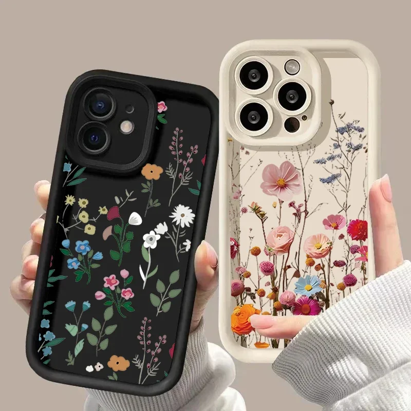 Funda con estampado Floral de hojas y flores para Huawei Honor Magic 7 Lite 6 Pro X9C Smart 200 Pro 90 Lite 5G Y9 Prime 2019 P30 Pro - imagen 3