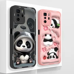 Funda Silicona Líquida Poco X3 GT – Estilo Panda