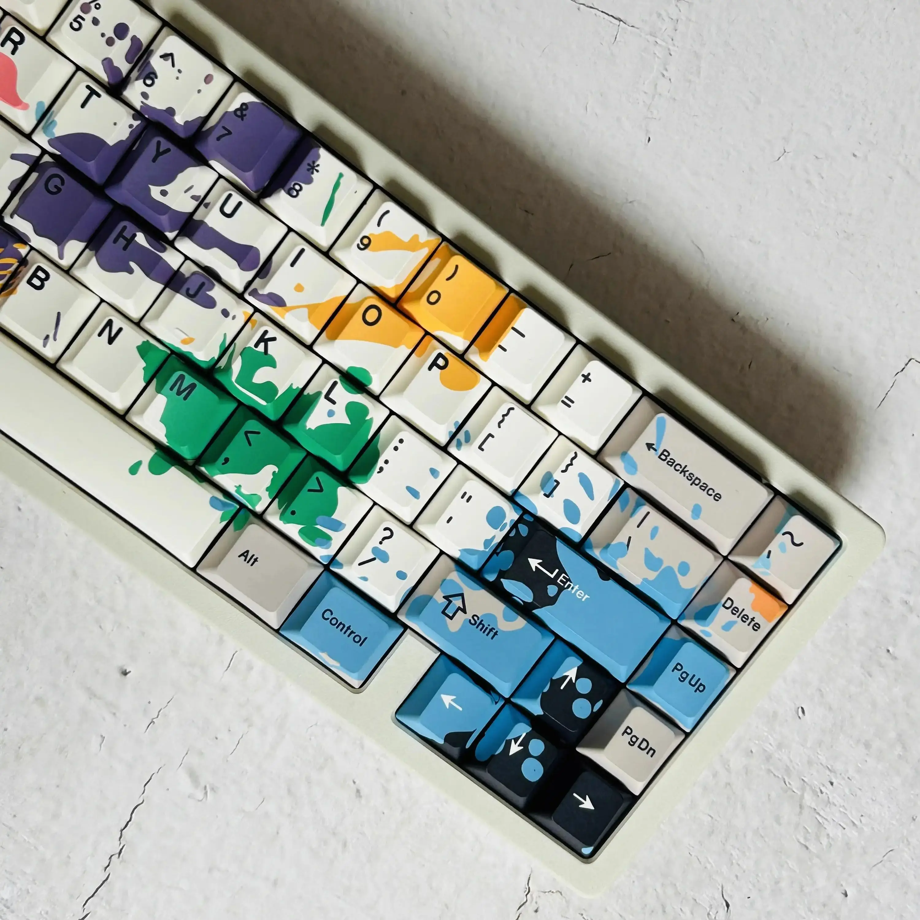 Teclas GMK Zombies 149 teclas Material PBT perfil Cherry DYE-SUB para teclado mecánico MX Switch 61/64/68/75/84/87/98/104/108 - imagen 4