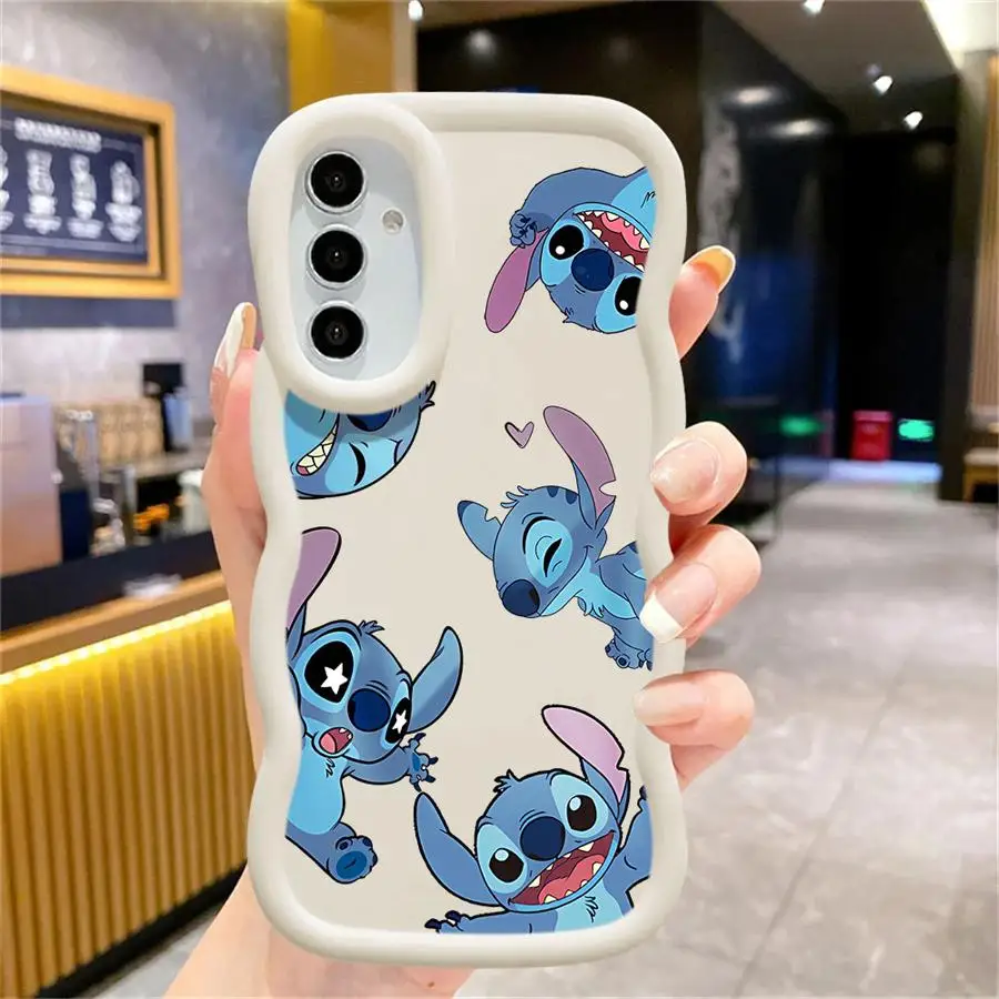 Funda de teléfono suave Disney Stitch para Samsung Galaxy A11 A14 A26 A34 A12 A13 A15 A36 A21s A33 A35 A16 - imagen 5