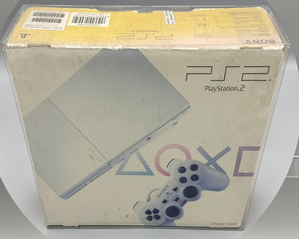 Protector de caja transparente para PS2 10000/70006/90000/77000, cajas coleccionables para PlayStation PS2, carcasa de juego, estuche de exposición transparente - imagen 2
