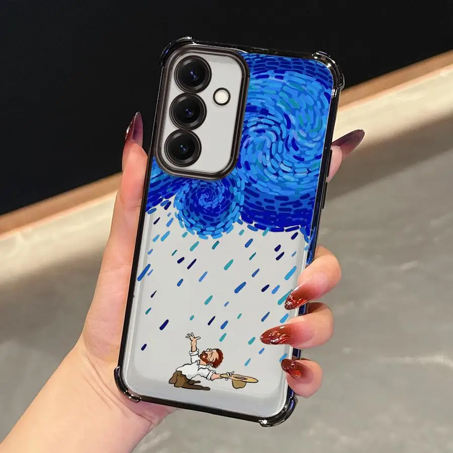 Funda para Samsung Galaxy A13 A16 A26 A15 A52 A17 A24 A25 A33 A21s A35 A36 cubierta transparente Van Gogh moda - imagen 5