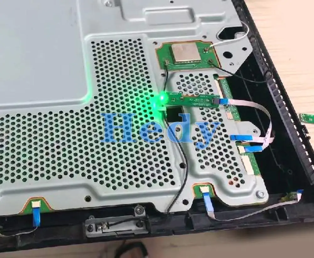 10 Uds. De plástico de repuesto para consola PS4 Pro, interruptor de Host, tablero de luz, placas de fuente de alimentación para controlador Playstation 4 Pro